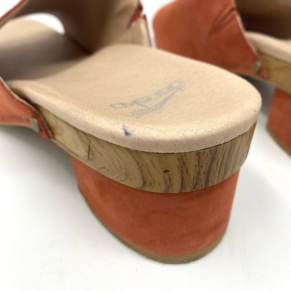 Dansko Maci Coral Nubuck Slide Sandals - Picture 8 of 13